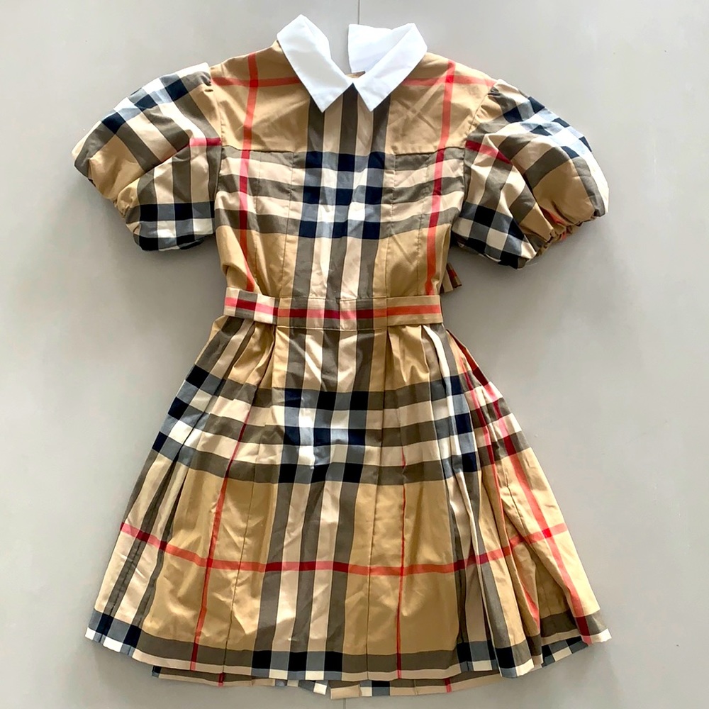 New Burberry Classic Collar Dress